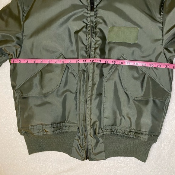 Vtg Flyer’s Cold Weather US Military Jacket, CWU-45/P LARGE (42-44) - Picture 8 of 15